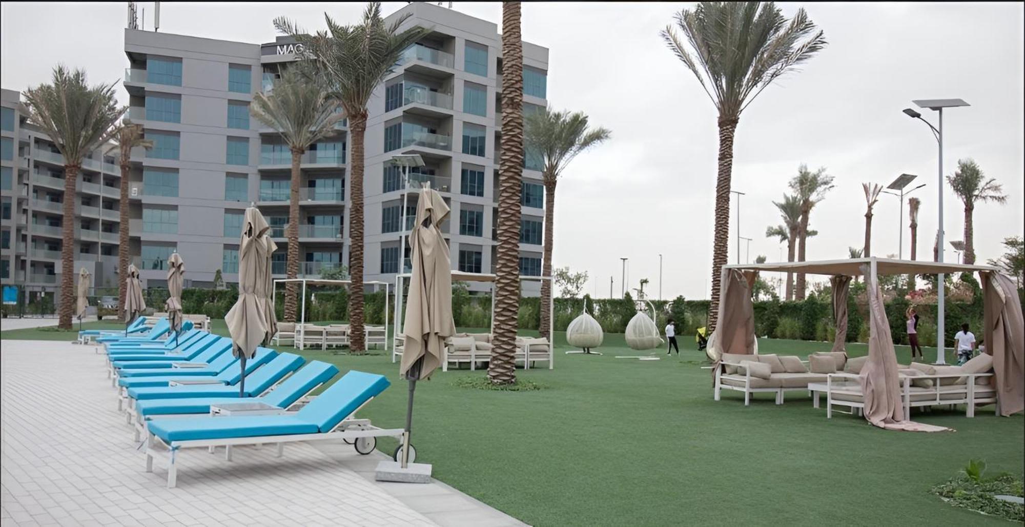 Budget-Friendly 2Bd Near Expo With A Huge Pool Dubai Exteriör bild